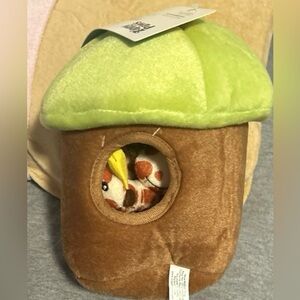 ZippyPaws - Zoo Friends Burrow, Interactive Squeaky Hide and Seek Plush Dog Toy